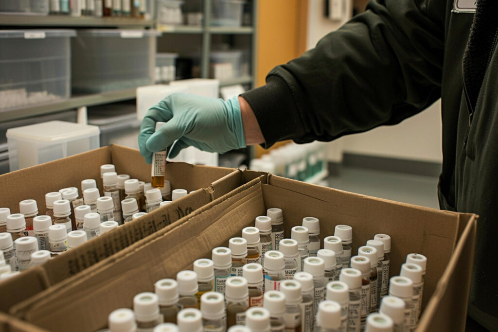 Abastecimento de medicamentos hospitalares com segurança
