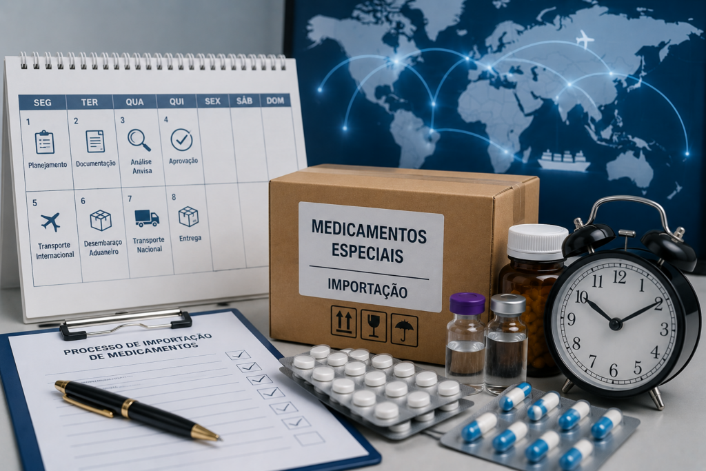 Prazos de importação de medicamentos especiais guia completo